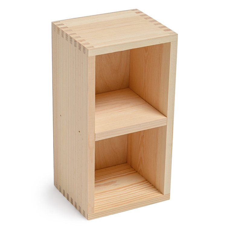 Small wooden deals cube storage